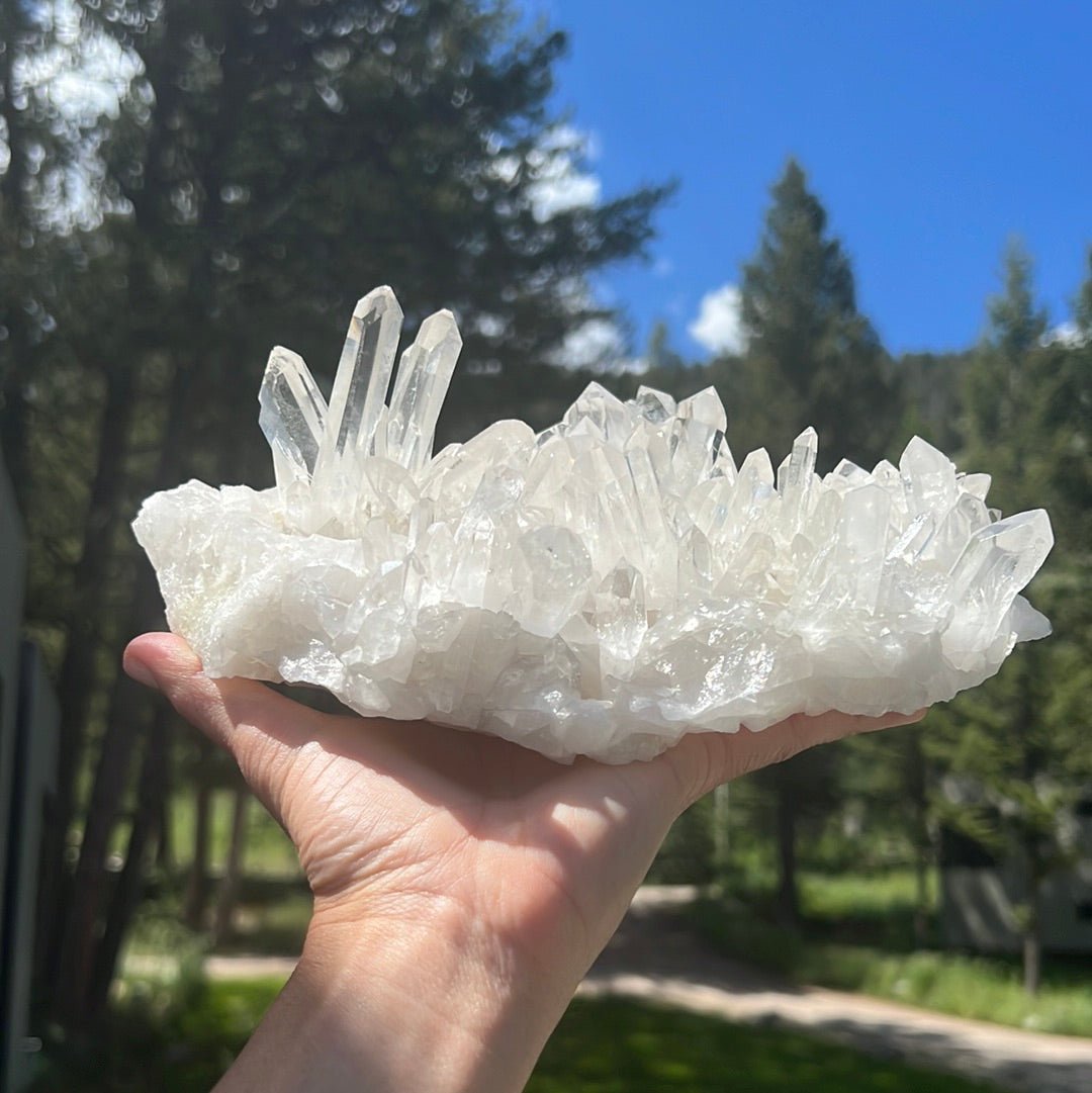 Clear Quartz Cluster - 751 - Starseed Collective