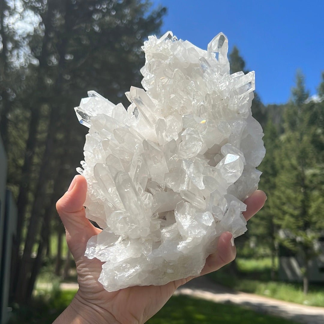 Clear Quartz Cluster - 751 - Starseed Collective