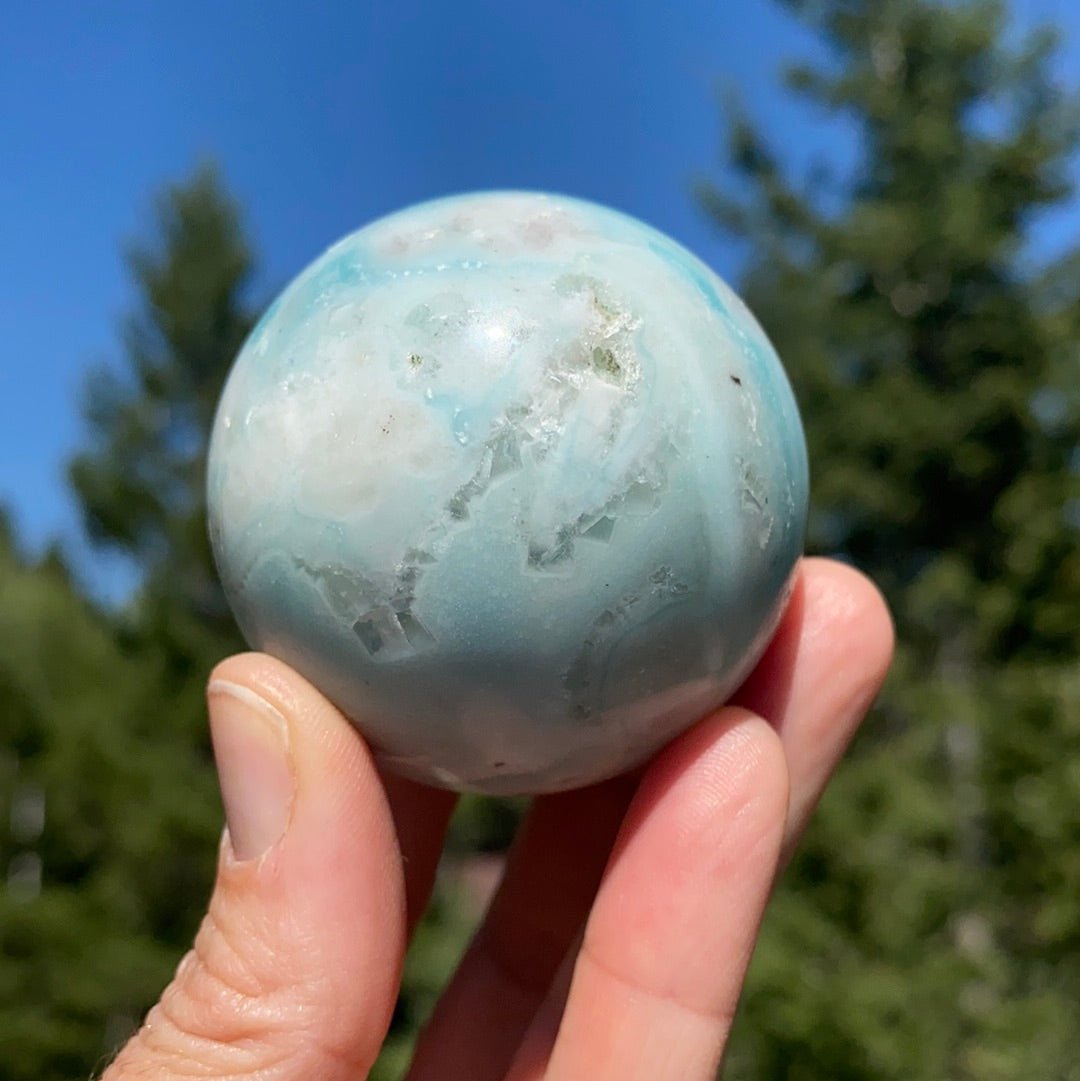 Amazonite Sphere - 53 - Starseed Collective