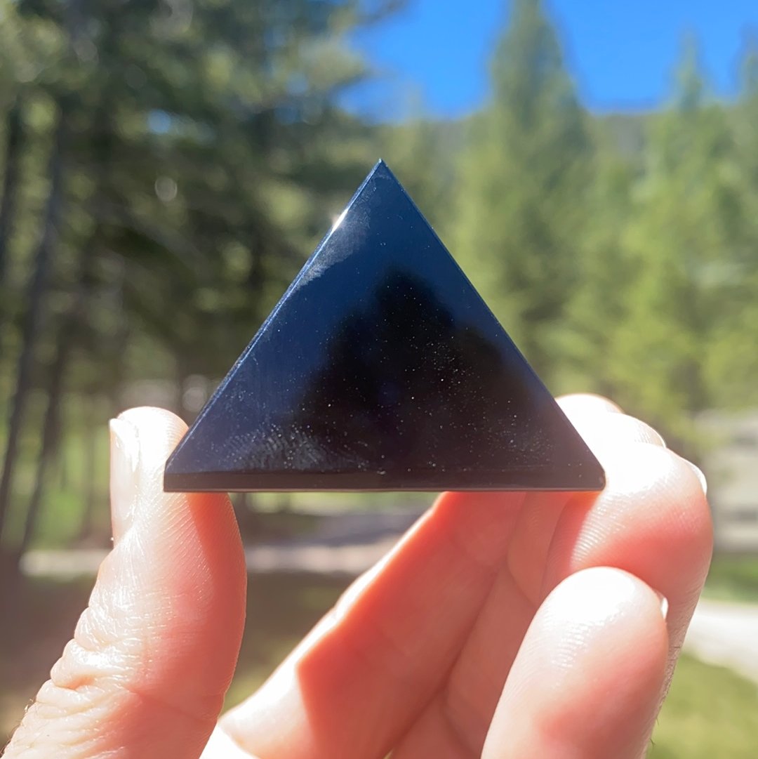 Black Obsidian Pyramid - 25 - Starseed Collective