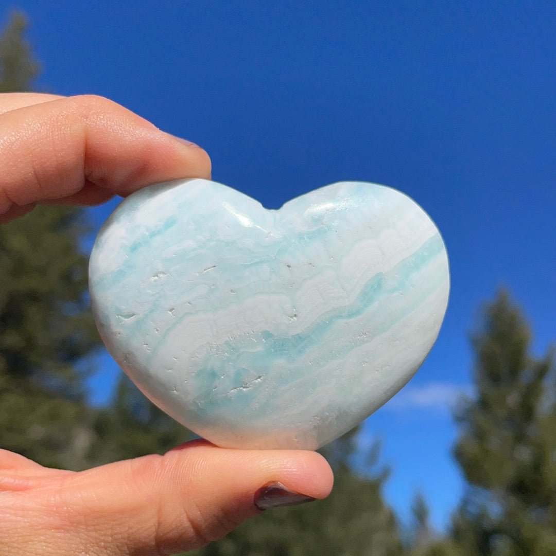 Blue Caribbean Heart - 13B - Starseed Collective