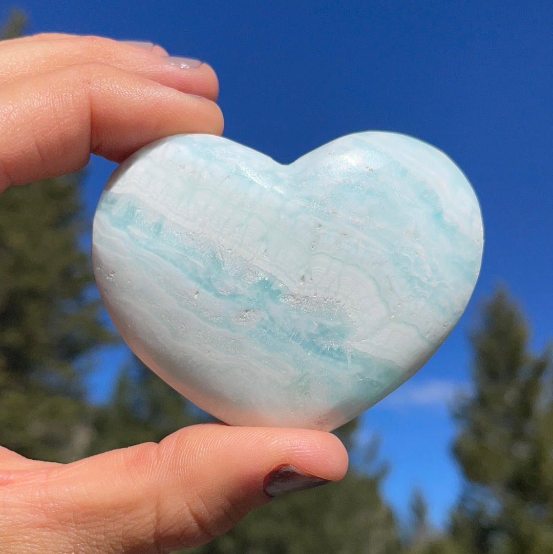 Blue Caribbean Heart - 13B - Starseed Collective