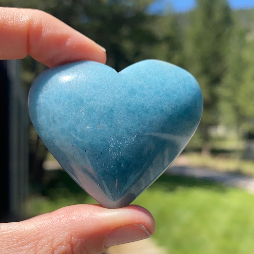 Blue Trolleite Heart - 13 - Starseed Collective