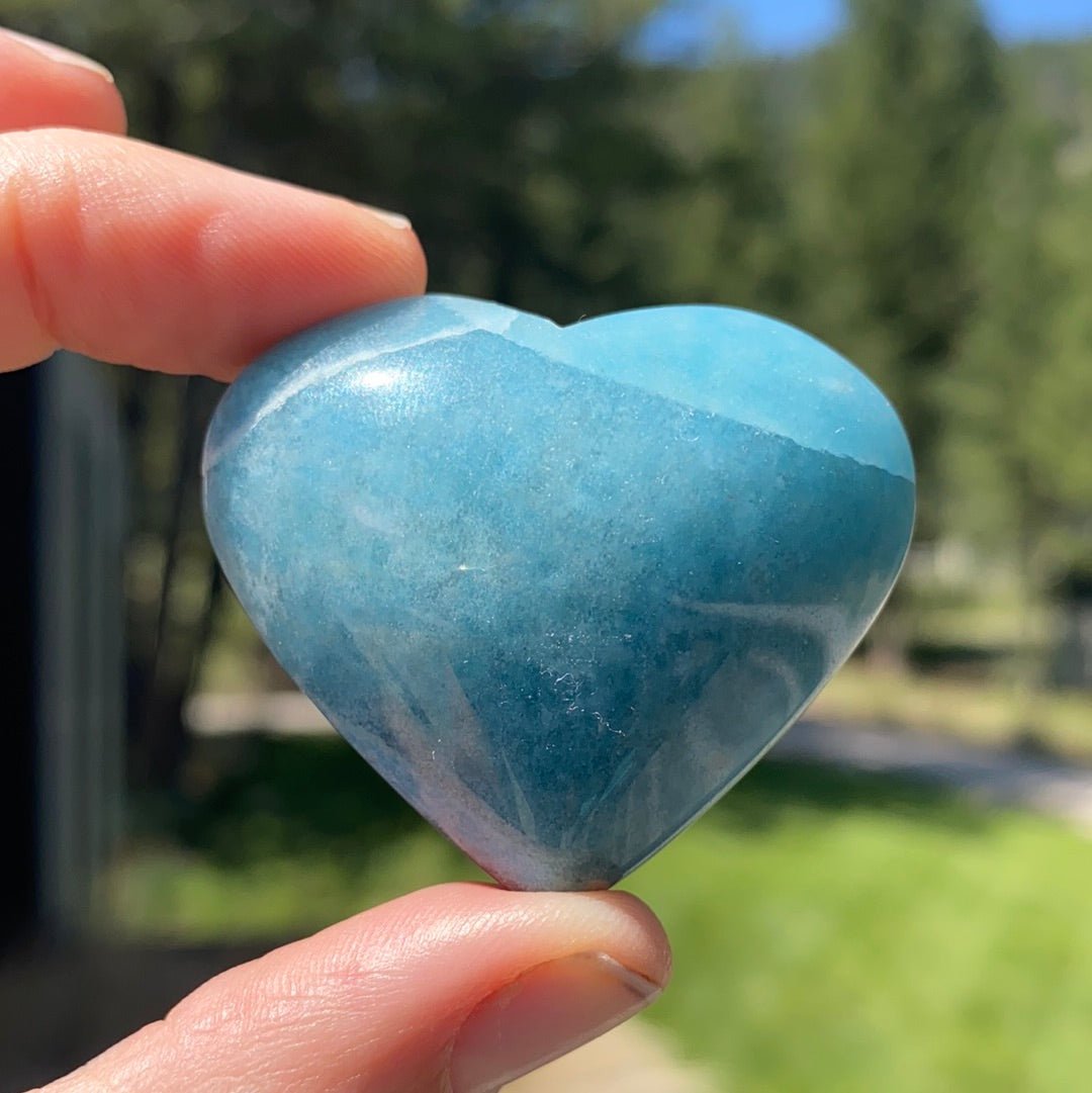 Blue Trolleite Heart - 9 - Starseed Collective