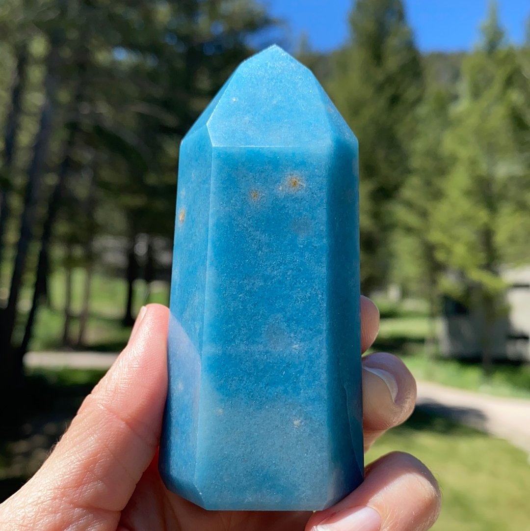 Blue Trolleite Tower - 62B - Starseed Collective