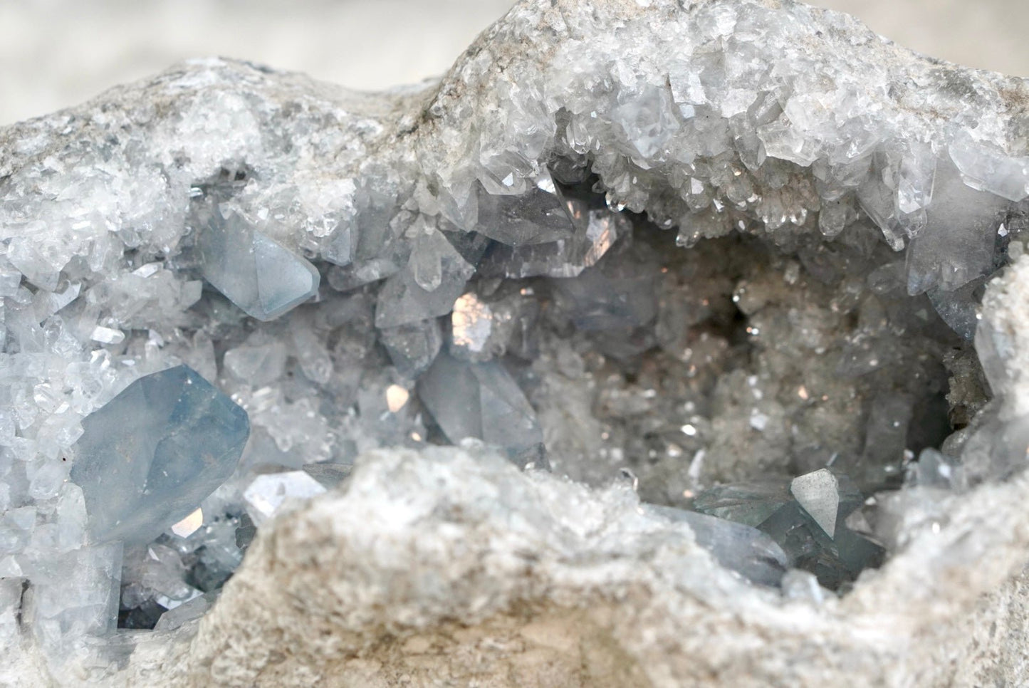 Celestite Geode - 1730 - Starseed Collective