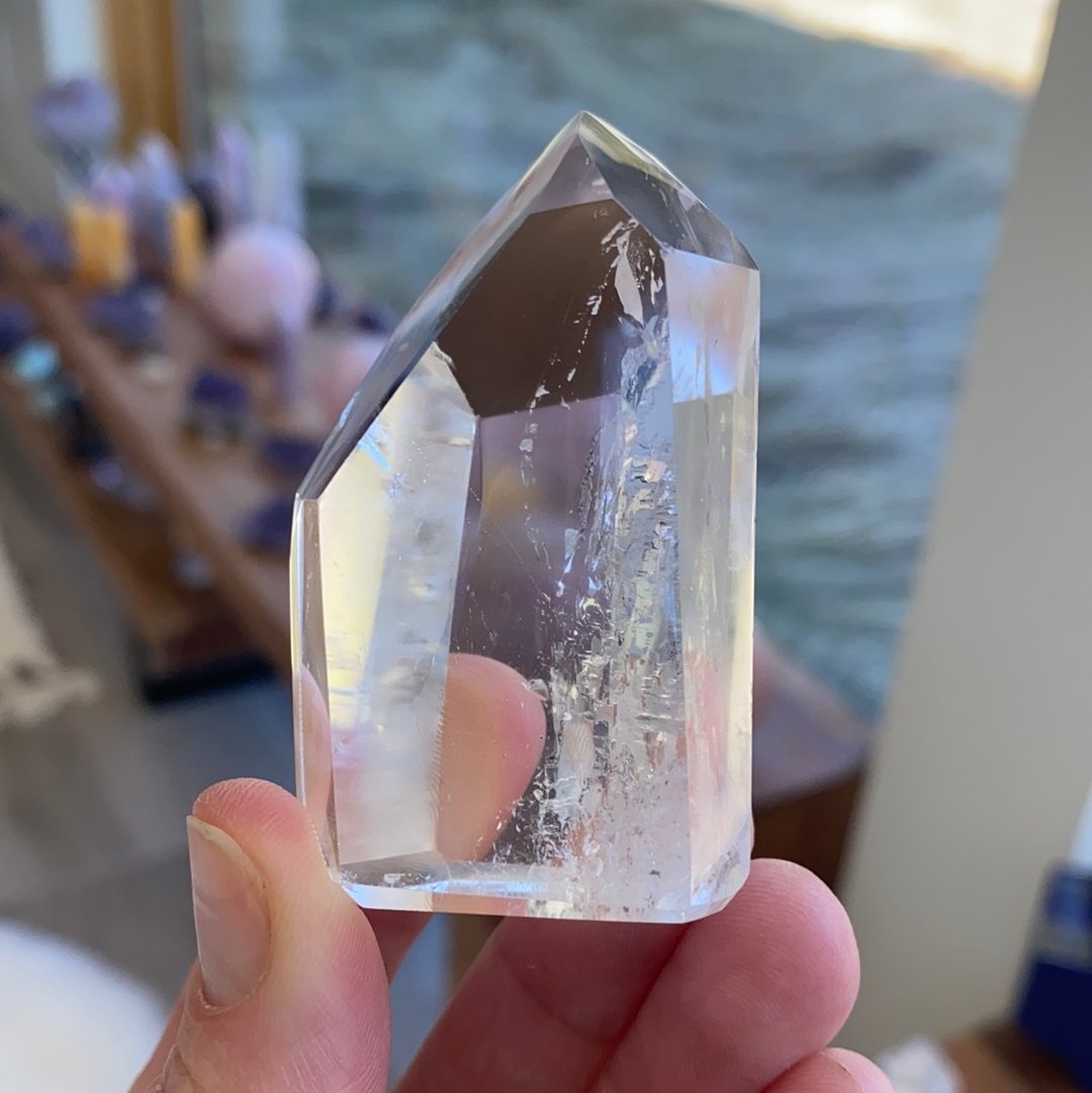 Clear Quartz Tower - 24 - Starseed Collective