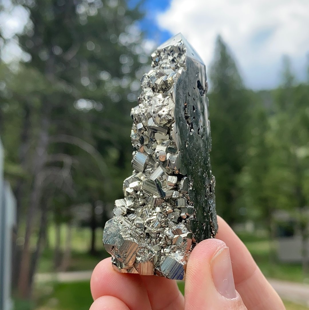 Gold Pyrite Tower - 61A - Starseed Collective