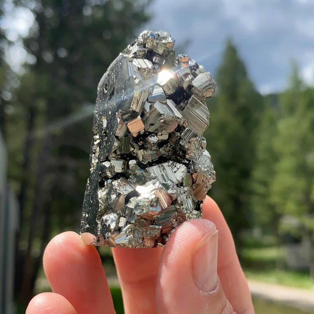 Gold Pyrite Tower - 61C - Starseed Collective
