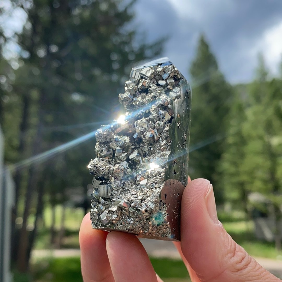 Gold Pyrite Tower - 70 - Starseed Collective