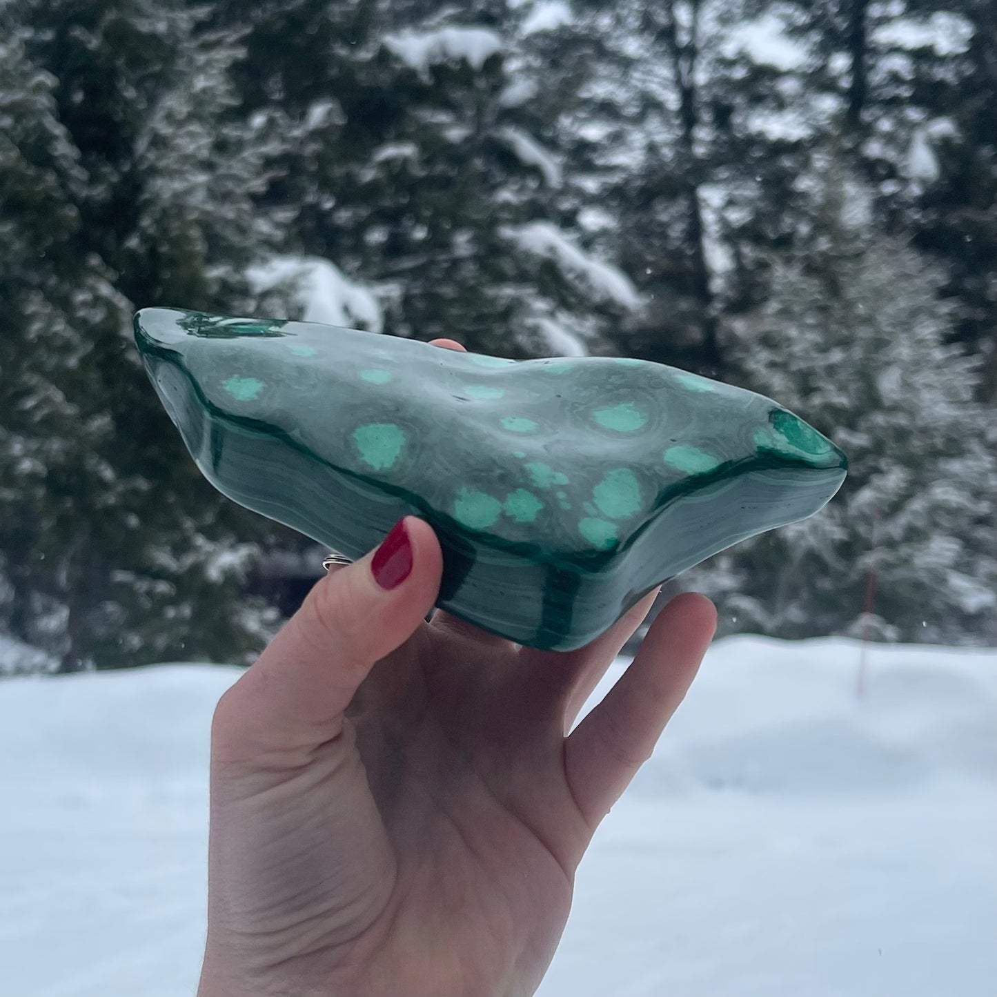 Malachite Free Form - 355