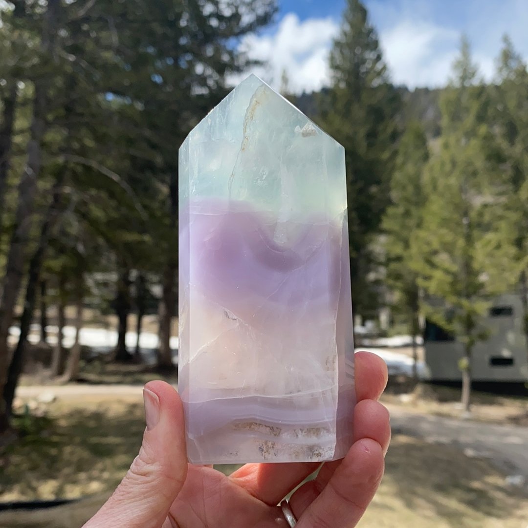 Lavendar Flourite - 165 - Starseed Collective