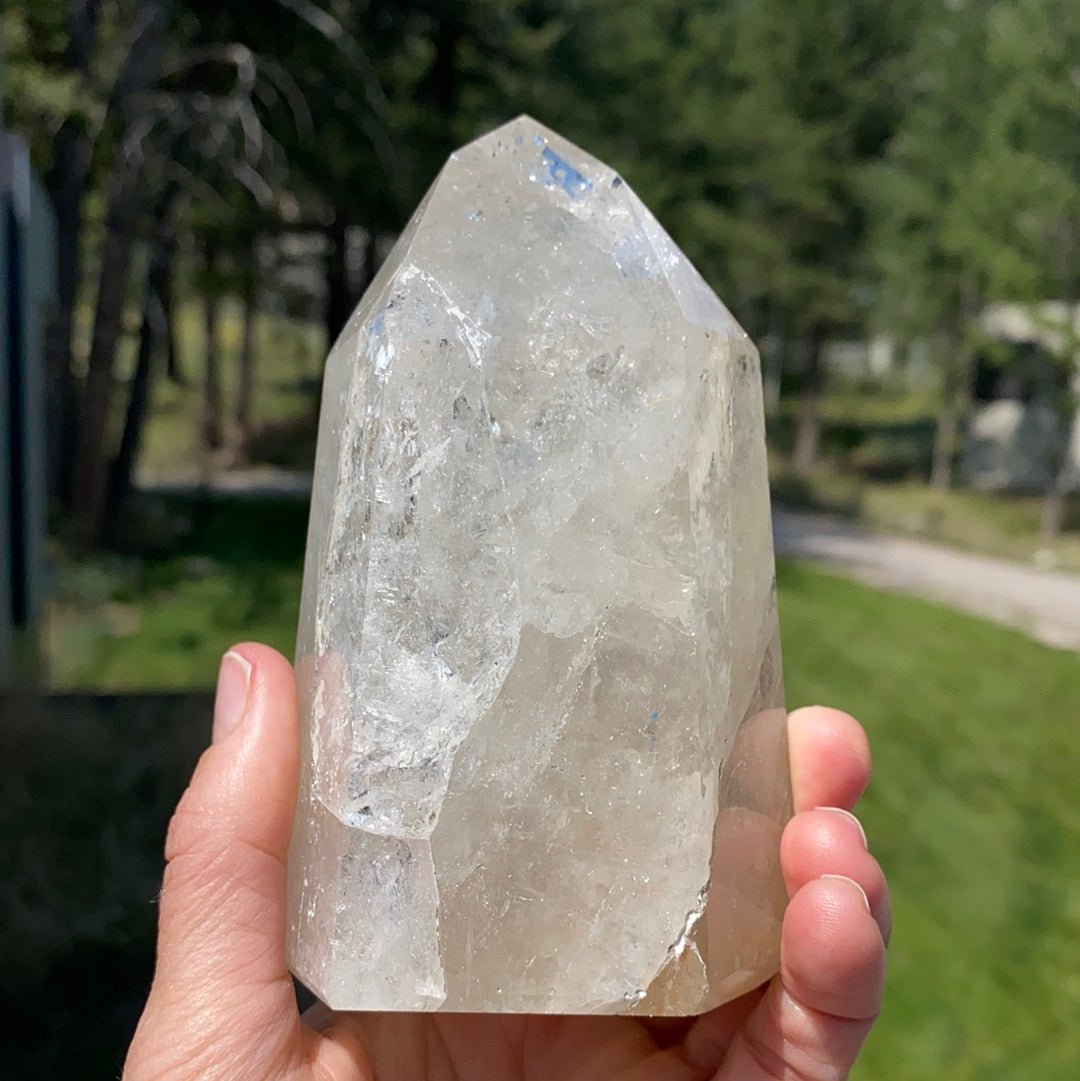 Natural Citrine Tower - 482 - Starseed Collective
