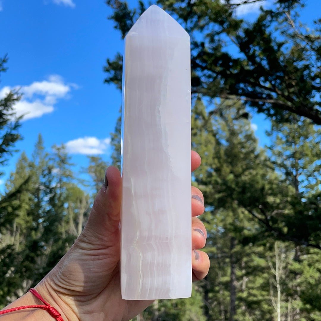 Pink Mangano Tower - 118 - Starseed Collective