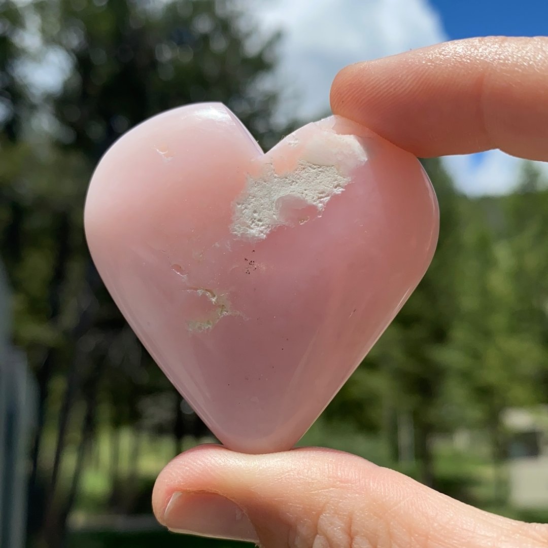 Pink Opal Heart - 30D - Starseed Collective