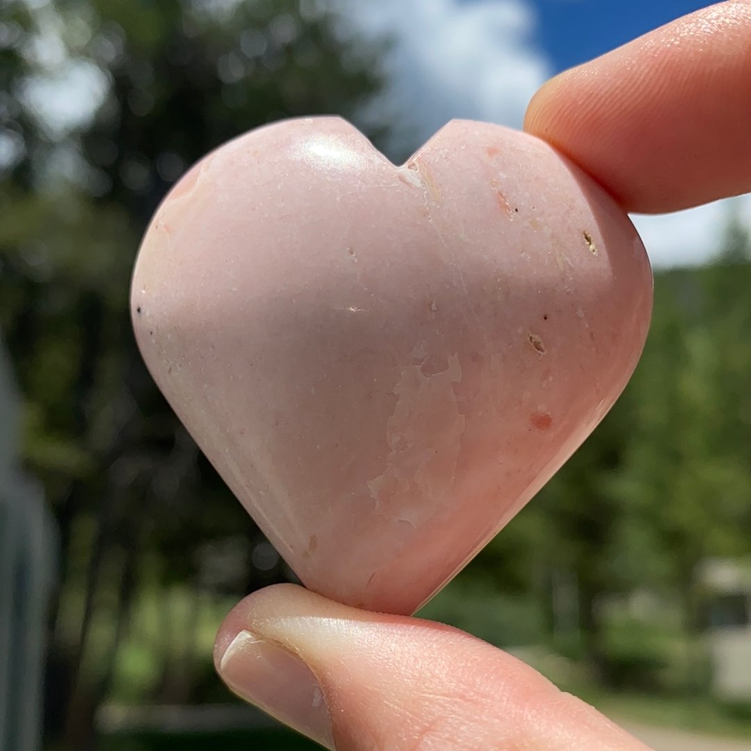 Pink Opal Heart - 30E - Starseed Collective