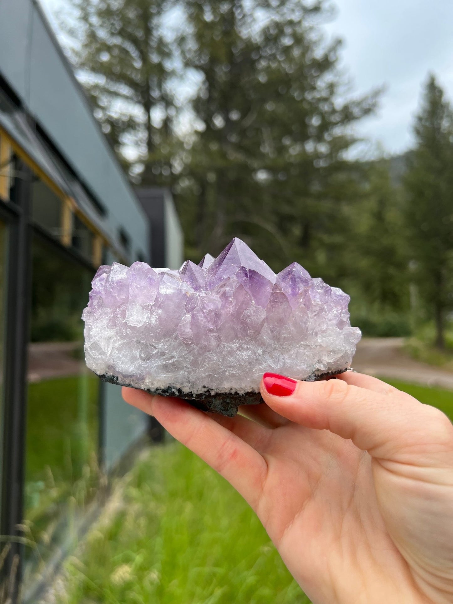 Purple Amethyst Cluster - 52B - Starseed Collective