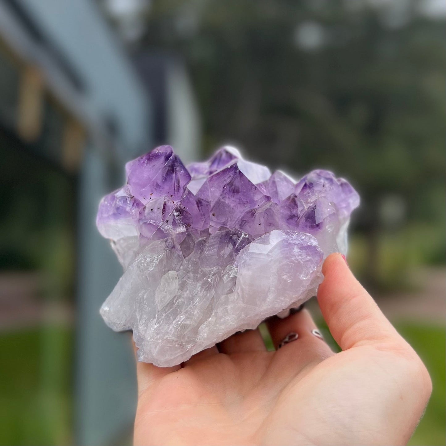 Purple Amethyst Cluster - 52C - Starseed Collective