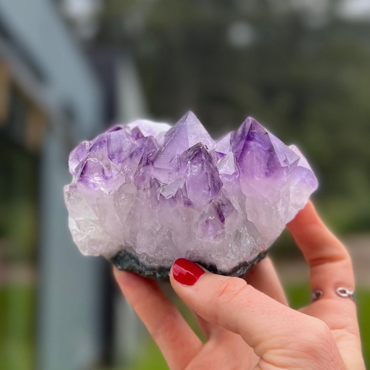 Purple Amethyst Cluster - 52C - Starseed Collective