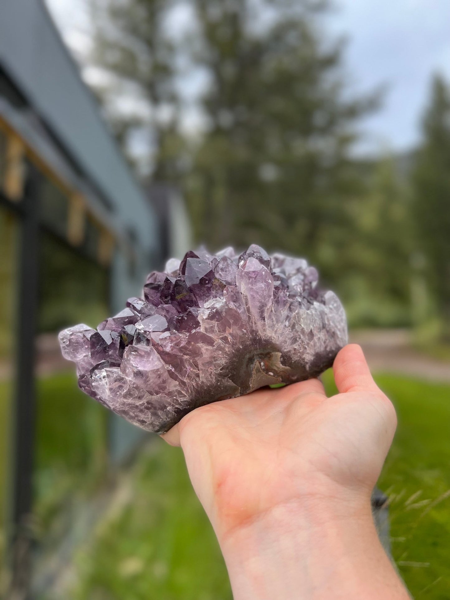 Purple Amethyst Cutbase - 163 - Starseed Collective