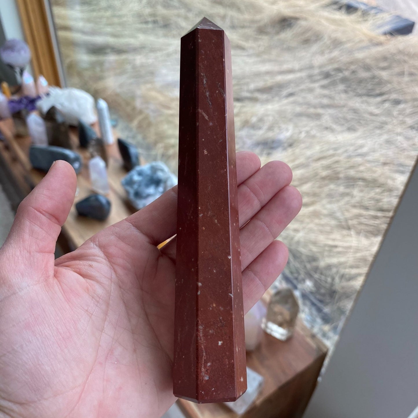 Red Jasper Tower - 58 - Starseed Collective