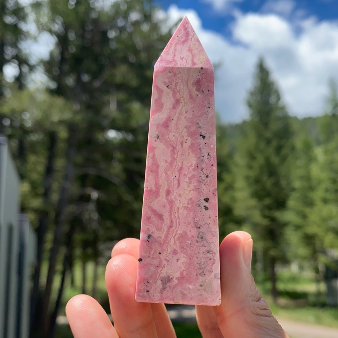 Rhodonite Tower - 54 - Starseed Collective