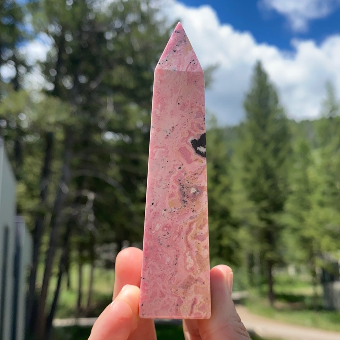 Rhodonite Tower - 66 - Starseed Collective