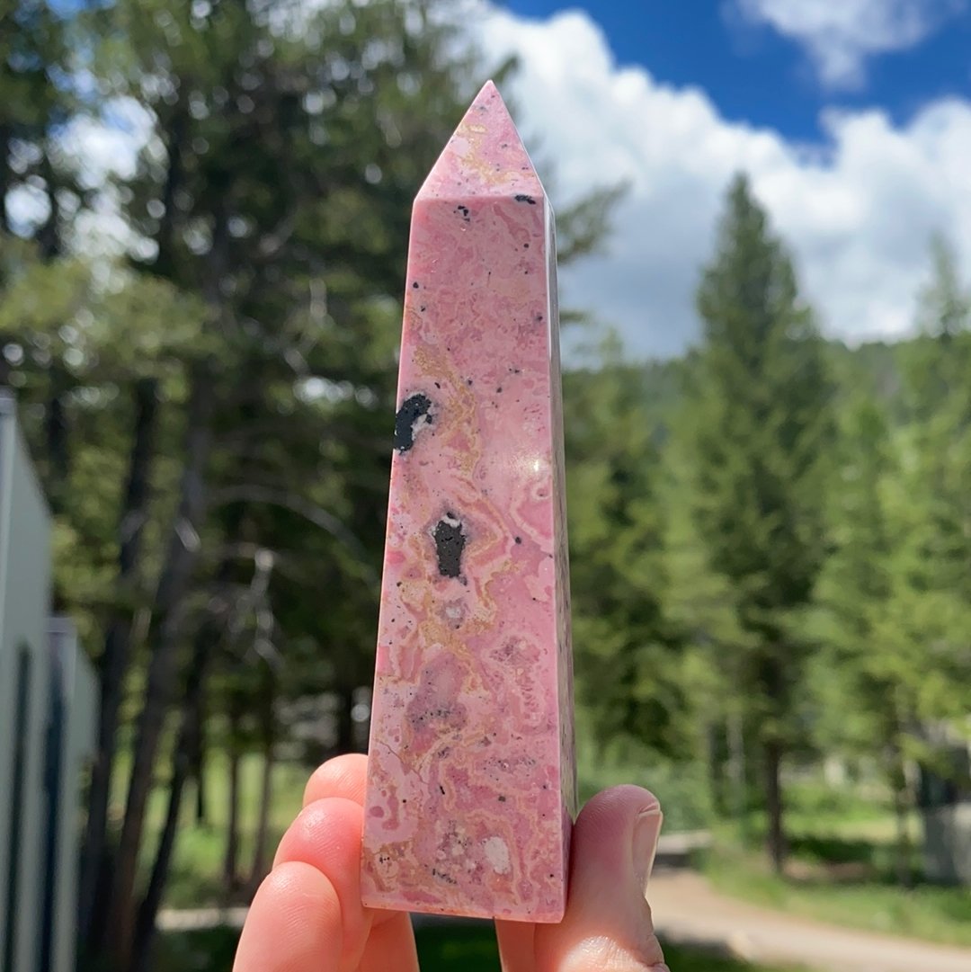 Rhodonite Tower - 66 - Starseed Collective