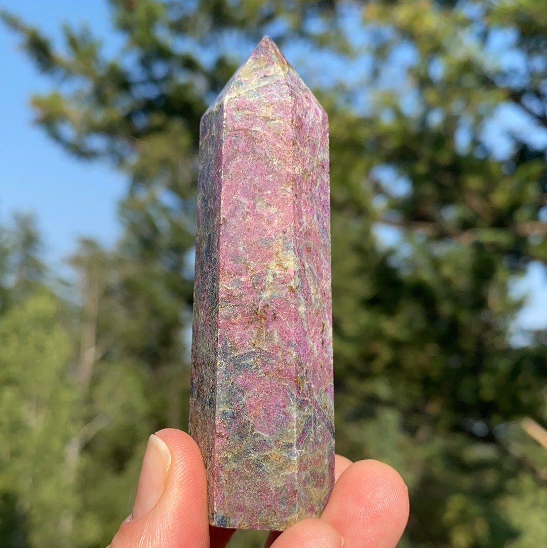 Ruby Kyanite Tower - 26 - Starseed Collective