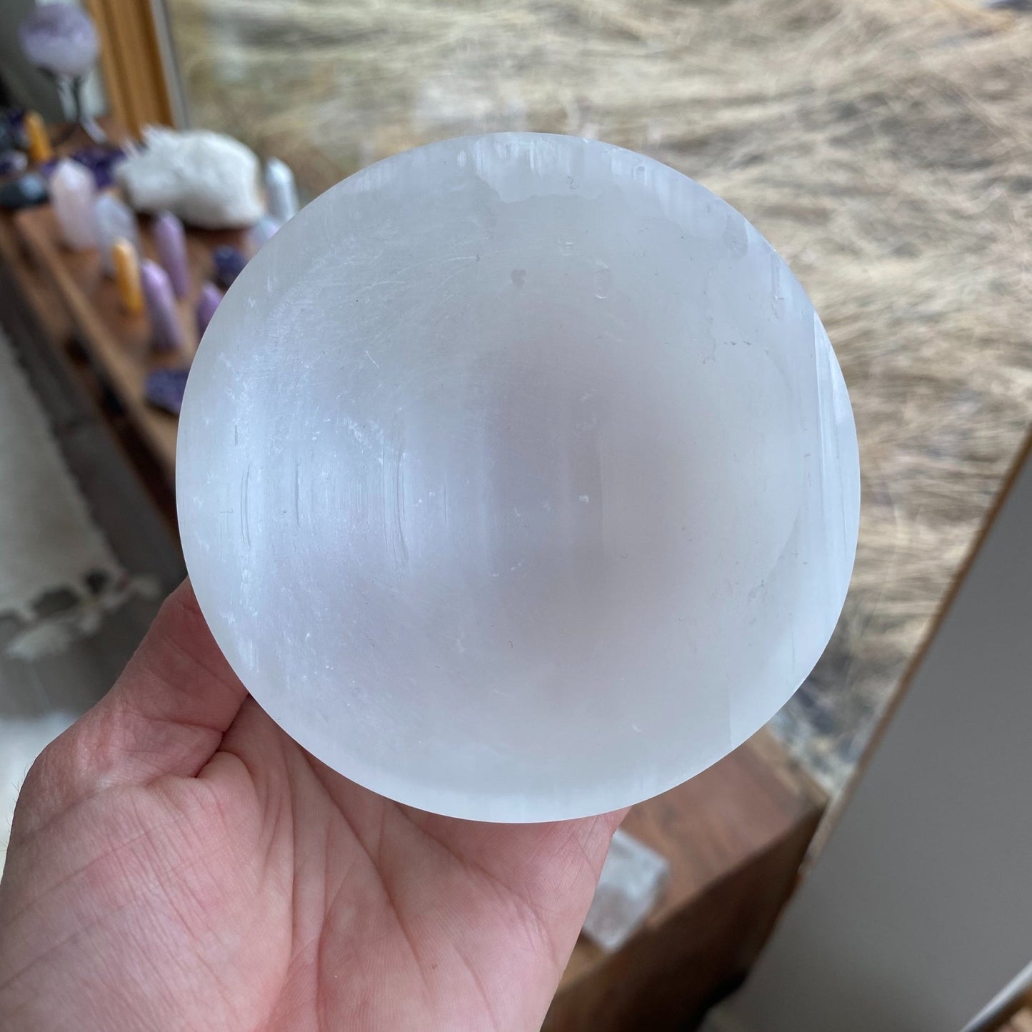 Selenite Bowl - 42 - Starseed Collective