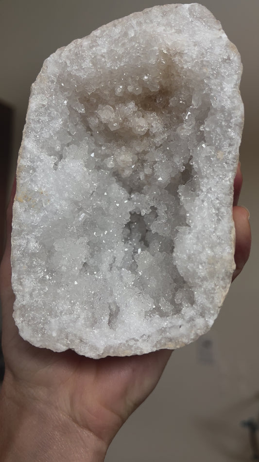 Calcedony Geode Druzy