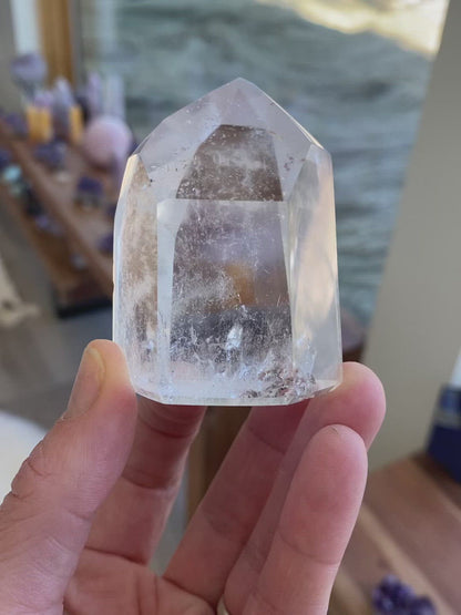 Clear Quartz Tower - 45