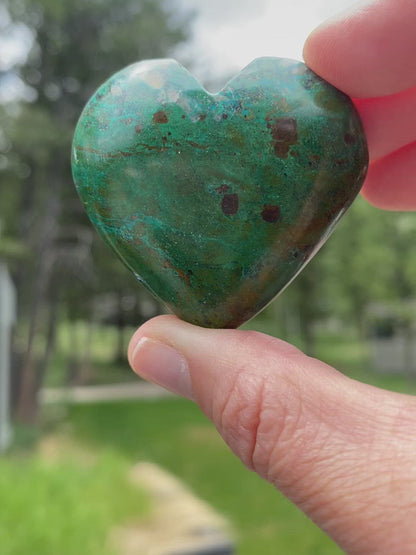 Chrysocolla Heart - 29