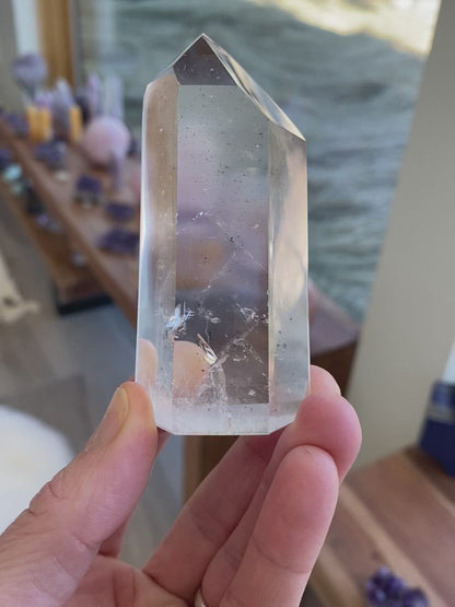 Clear Quartz Tower - 39