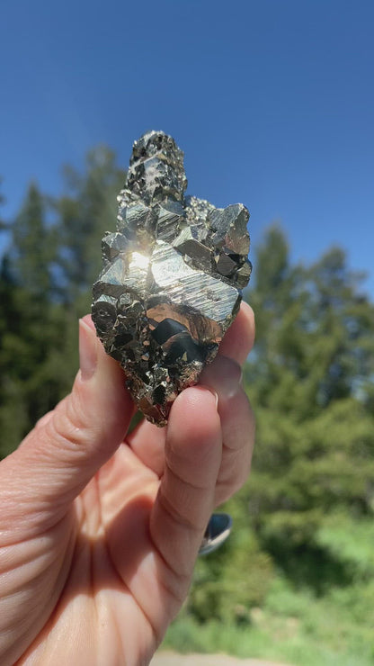 Gold Pyrite Free Form - 57