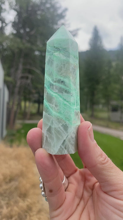 Green Garnierite Tower - 20