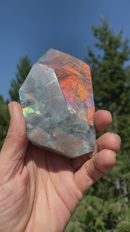 Natural Labradorite Free Form - 107