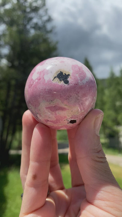 Rhodonite Sphere - 48