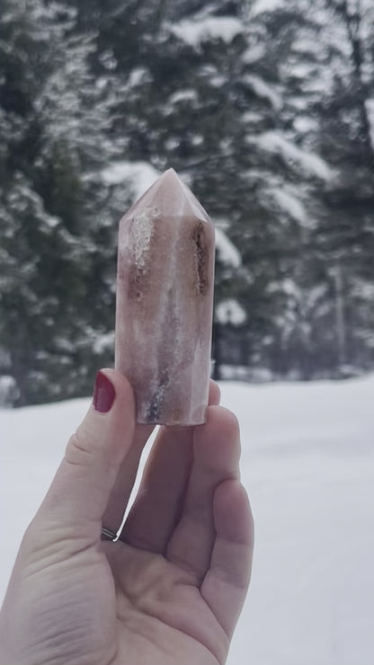 Pink Amethyst Point - 48