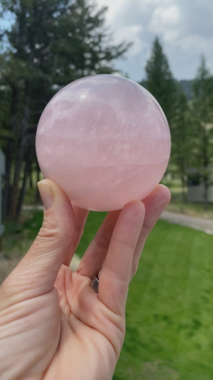 Rose Quartz Sphere - 148