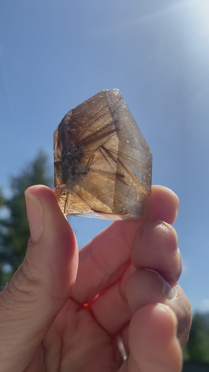 Rutilated Quartz Free Form - 43