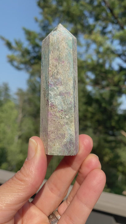 Ruby Kyanite Tower - 30