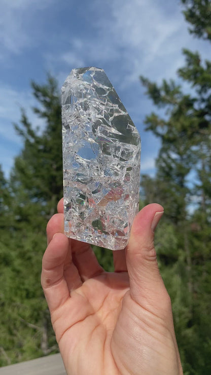 Crackle Quartz Free Form - 53