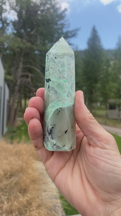 Green Garnierite Tower - 34B
