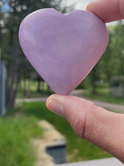 Phosphosiderite Heart - 42C