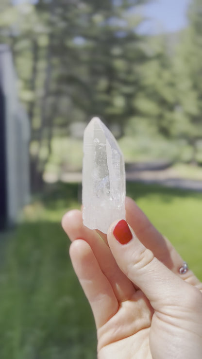 Clear Lemurian Point - 60G