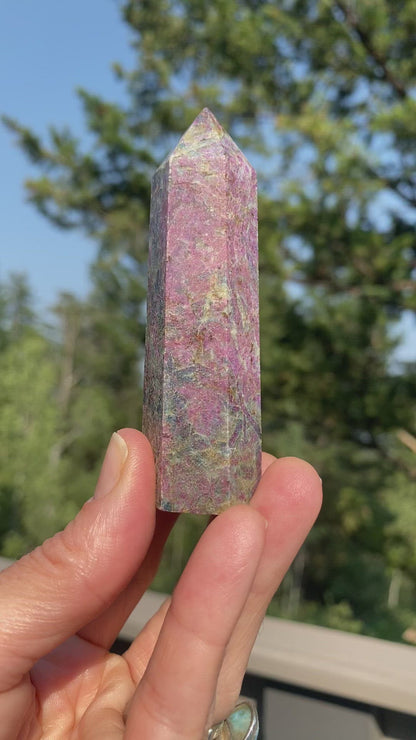 Ruby Kyanite Tower - 26
