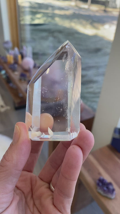 Clear Quartz Tower - 43