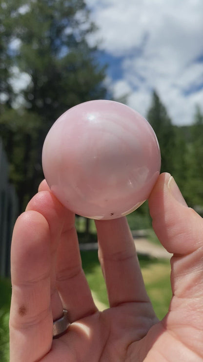 Pink Opal Sphere - 71