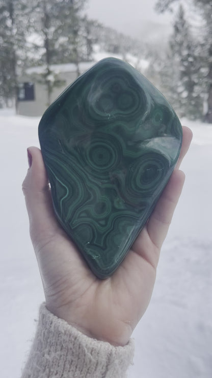 Malachite Free Form - 358